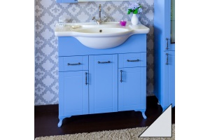 Тумба для комплекта Sanflor Глория 85 белая