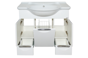 Жасмин - 95 Тумба 6 ящ. белая эмаль