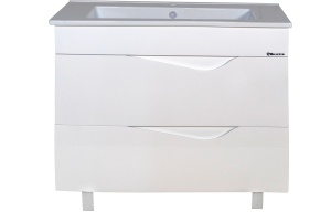 Тумба для комплекта Bellezza Эйфория 105 белая