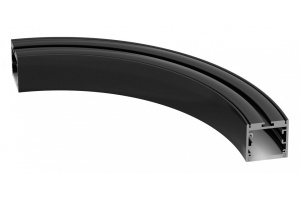 Профиль Arlight SL-ARC-3535-D320-A90 Black 032676
