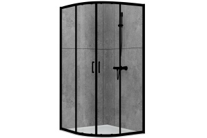 Душевой уголок ABBER Schwarzer Diamant AG01090B