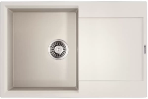 Мойка кухонная Omoikiri Daisen Tetogranit/белый (4993522)
