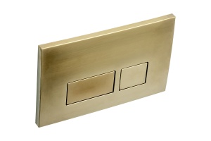 Клавиша смыва Boheme золото матовый
