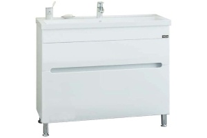 Тумба под раковину напольная Санта Лондон 100 белый