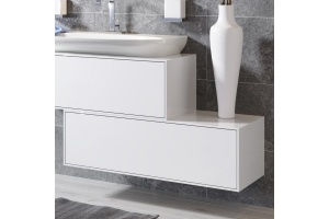 Тумба Aqwella 5 stars Genesis 120 белая