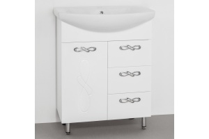 Тумба с раковиной Style Line Венеция 65 белая