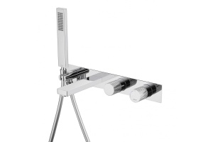 Смеситель для ванны Abber Rund хром