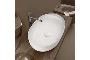 Донный клапан для раковины Kerasan Nolita белый глянцевый (923301) - 2