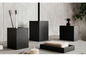 Ершик для унитаза WasserKRAFT Abens черный матовый - 2