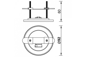 Подвесной светильник Mantra Elsa 8251+7856 - 3