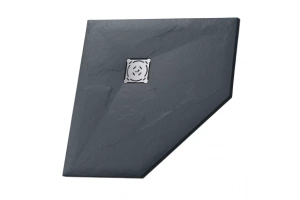 Душевой поддон RGW 80х80 графит