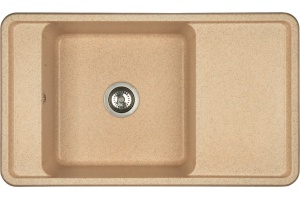 Мойка кухонная AQUATON Беллис 87 песочная