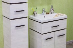 Тумба для комплекта Sanflor Техас 60 венге, северное дерево светлое - 3