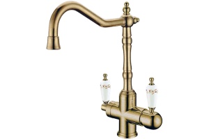 Смеситель для кухни Boheme Medici бронза