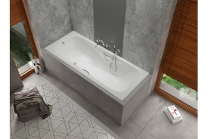 Чугунная ванна Универсал Сибирячка 180x80 см, пристенная - 2