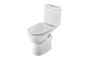 1.WH30.2.420 ЮНИОН унитаз-компакт (станд, 2-реж., дюро, метал крепеж, softclose, тонкое)
