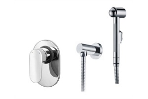 A15357 Встраиваемый комплект для биде со шлангом 120 см