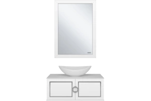 Тумба под раковину Brevita Steffany 105 белый (STEF-06105-01-01h) - 3