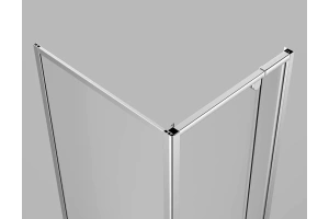 Душевой уголок Veconi Rovigo RV-032 80x90 см профиль хром (RV031-8090-01-C5) - 3