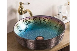 Накладная раковина Gid Luxe line 41 см (D1315h107)