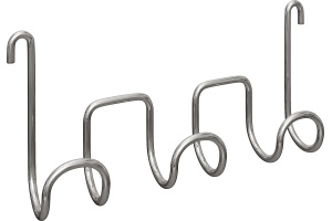 Крючок DIWO Смоленск П16538 тройной, хром