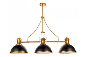 Светильник на штанге LUMINA DECO Ettore LDP 710-3 BK+MD