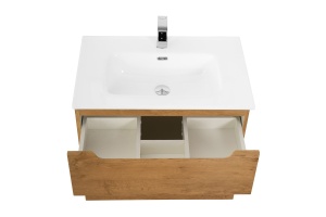 Тумба с раковиной BelBagno Etna 70 светлое дерево - 3