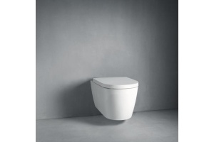 Чаша для подвесного унитаза Duravit Me by Starck белый, без сиденья (25290900001) - 2