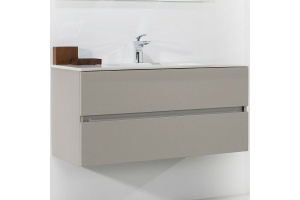 Тумба под раковину Armadi Art Vallessi 100 бежевый матовый