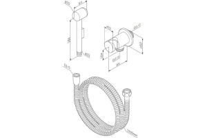 Гигиенический душ AM.PM F0202100 - 2