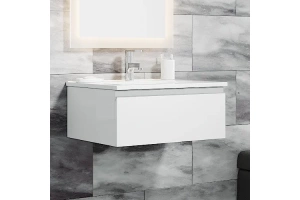 Тумба с раковиной Sanvit Авеню-1 60 белая глянцевая