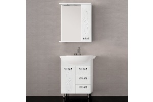 Мебель для ванной Style Line Венеция 65 белая - 2