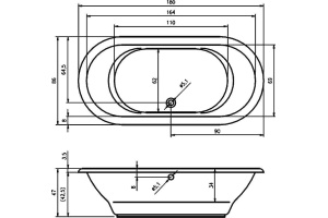 Акриловая ванна Riho Seth 180 - 2