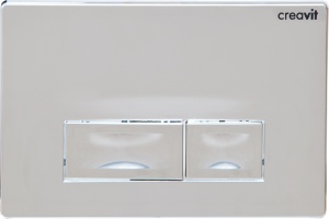 Кнопка смыва Creavit Ore, хром глянцевый