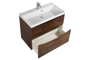 Тумба под раковину BelBagno Marino 60 темное дерево - 2