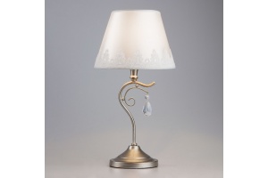 Настольная лампа декоративная Eurosvet Incanto 01022/1 серебро - 2