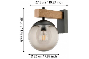 Уличный настенный светильник Eglo Bufalata 900671 - 3