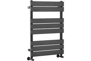 Полотенцесушитель водяной Boheme Venturo черный матовый