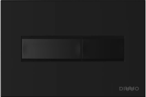 Кнопка смыва DIWO 7323 черная матовая