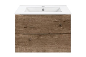Тумба с раковиной Vincea Gio Mia 60 светлое дерево