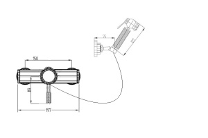 Гигиенический душ Bronze de Luxe Windsor (10133) - 2