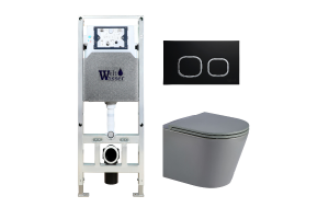 Комплект Weltwasser  AMBERG 506 + SALZBACH 041 MT-GR + AMBERG RD-BL (10000011108)