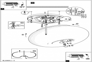Накладной светильник Eglo ПРОМО Optica 86811 - 2