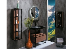 Раковина - столешница Armadi Art Vallessi 80 черный - 3