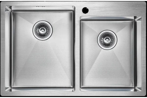 Мойка кухонная Paulmark Helfer 78 брашированная сталь