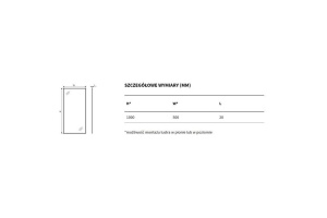 Зеркало Excellent Kuadro 100х50 белое матовое - 3