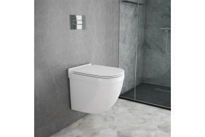 Унитаз подвесной Owl Eld Cirkel-H 52 см, безободковый - 3