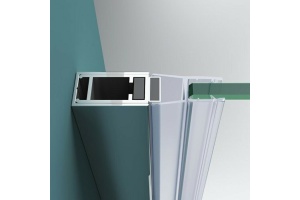 Профиль пристенный BelBagno Etna хром (ETNA-WLM-90-Cr)  - 2