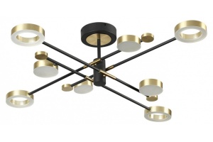 Потолочная светодиодная люстра Odeon Light Midcent Denzel 4321/63CL