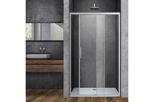 Душевая дверь Vincea Soft 160 хром стекло прозрачное
